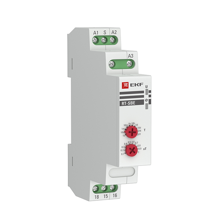 Реле времени (задержка выключ. после пропад. сигн.) RT-SBE EKF PROxima 