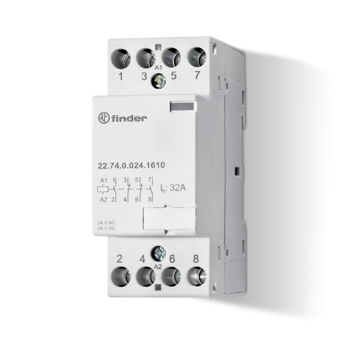 серии 22. модульные контакторы 22.74.0.024.1410pas