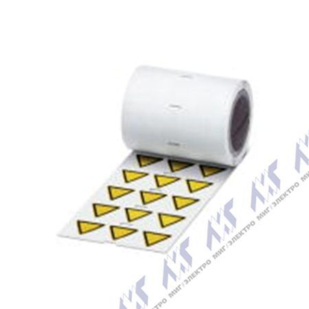 предупредительная табличка pml-w100 (25x25)r cus