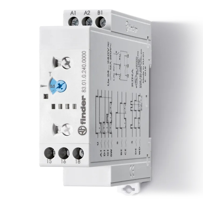 серии 83. модульные таймеры (16 а) 83.01.0.240.0040