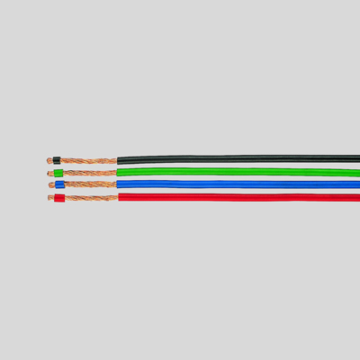 На фото: монтажный провод lify single core lify красный 0,75 кв.мм HELUKABEL (Хелукабель)