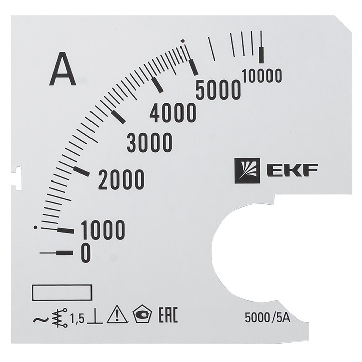 На фото: шкала сменная для a961 5000/5а-1,5 ekf ЭКФ (ЕКФ)