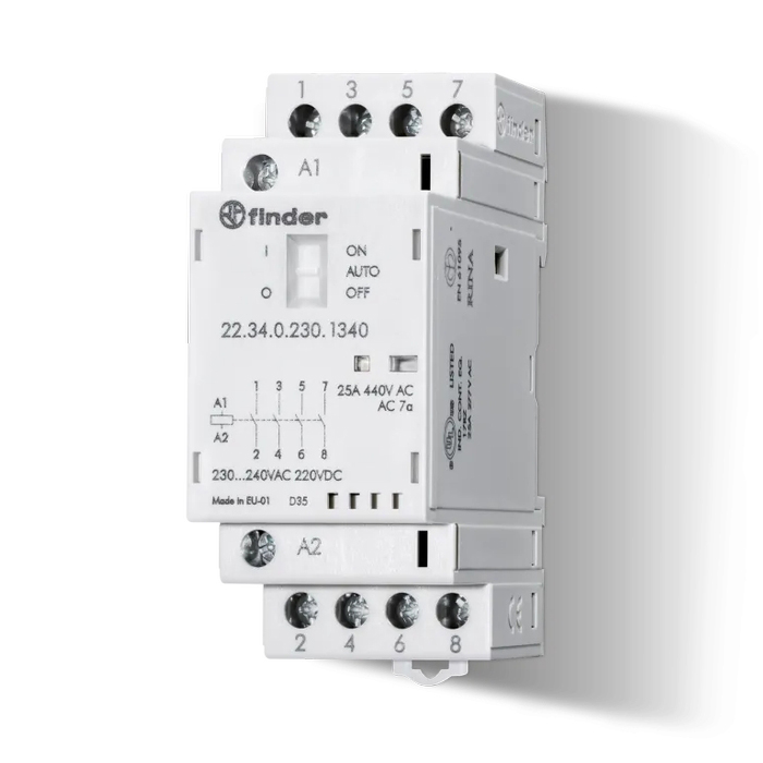 серии 22. модульные контакторы 22.34.0.012.4720