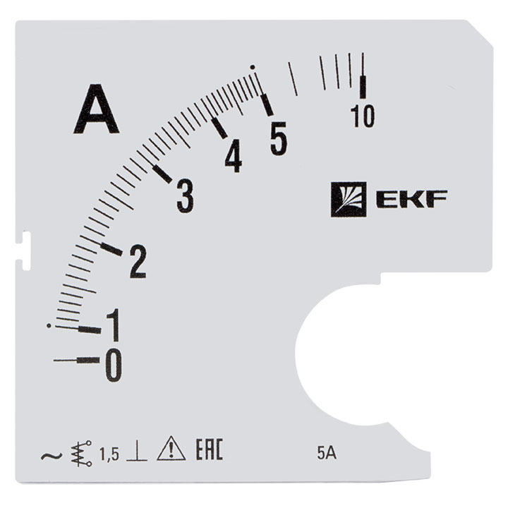 На фото: шкала сменная для a961 5/5а-1,5 ekf ЭКФ (ЕКФ)