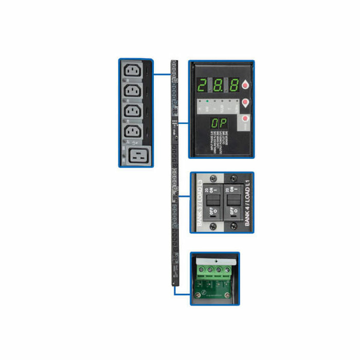 На фото: pdu3xvsrhwb TRIPP LITE